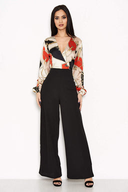 Chain Printed Jumpsuit
