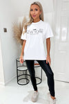 White 1989 New York Slogan T-Shirt