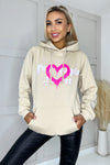 Stone Pure Angels Slogan Hoodie