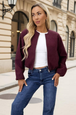 1763739515_Burgundy-Marl-Bubble-Hem-Zip-Up-Bomber-Jacket-3.jpg