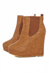 Wedge  Ankle  Boots