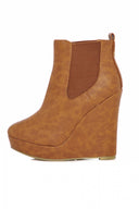 Wedge  Ankle  Boots