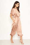 Mocha Button Up Jumpsuit