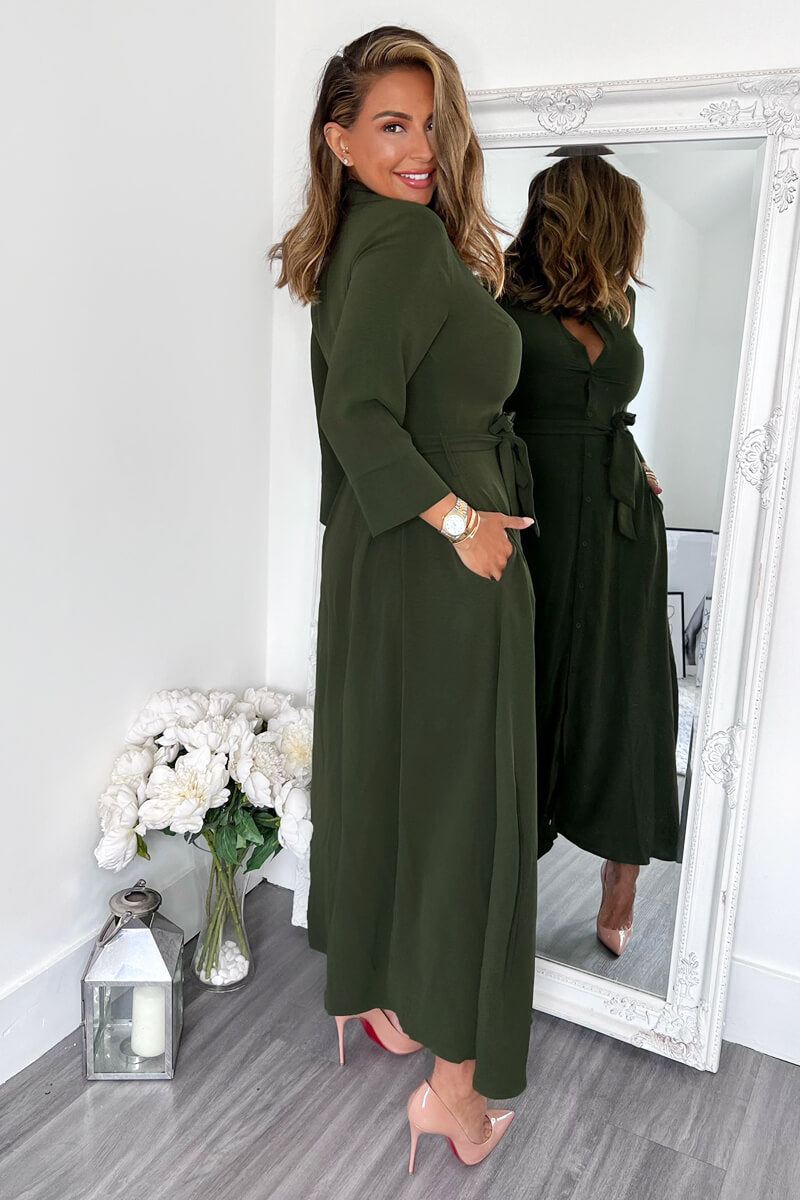 Style Olive Shirt Dress Olive Green Shirt Dresses HOWTOWEAR Fashion Style Olive Shirt Dress Olive Green Shirt Dresses HOWTOWEAR Fashion