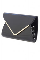 Patent Envelope Clutch Bag