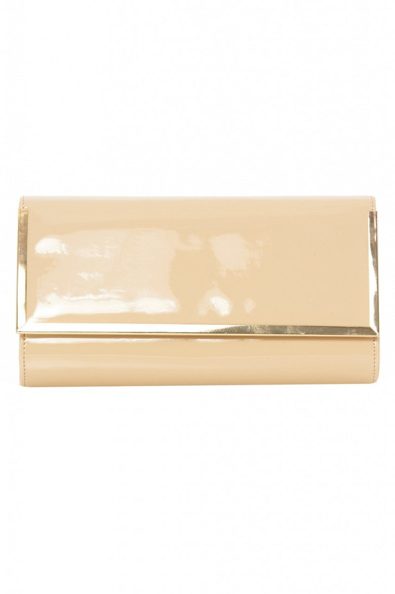 Rectangle Gold Edged Clutch