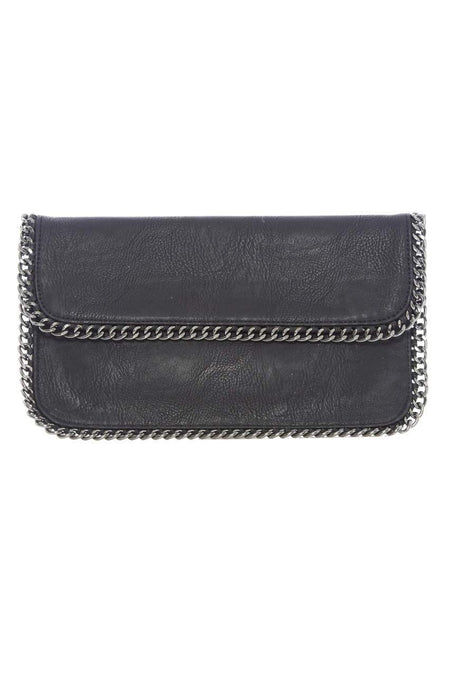 Stylish Chain Detail Clutch