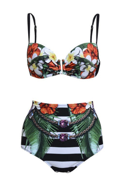 Tropical High Rise Bikini
