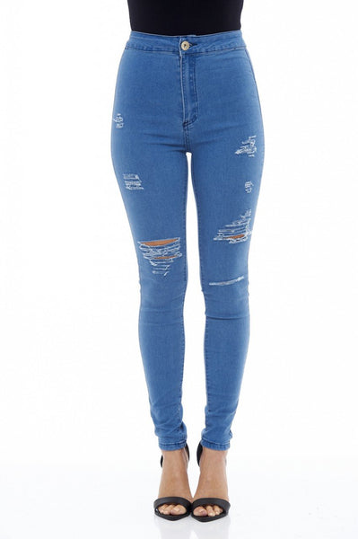 Ripped Detail Jeans – AX Paris US