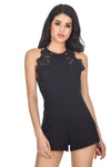 Black Lace Playsuit