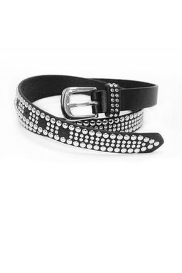 Black Studded Belt