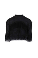 Black Tassel Top