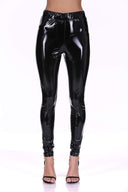 Black Wet Look Leggings