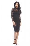 Lace Long Sleeve Bodycon