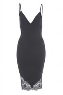 Plunge Front Bodycon