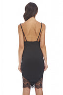 Plunge Front Bodycon
