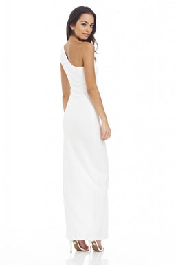 Asymmetric Maxi Dress