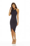 Raw Edged  Lace Bodycon Dress