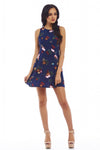 Summer  Floral  Printed Day Skater Dress