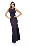 Jewel  Strap Backless  Maxi