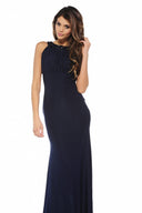 Jewel Strap Backless Maxi