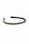 Gold Chain Slim Headband