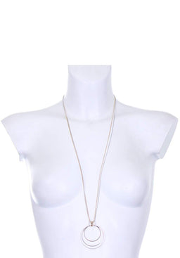 Gold Circle Necklace