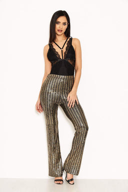 Gold Sparkle Trousers