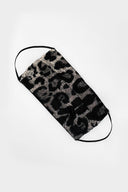 Grey Animal Print Face Covering