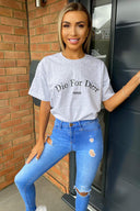 Grey Die For D T-Shirt