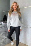 Grey Liberte Printed Sweatshirt