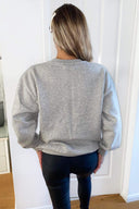 Grey Metallic Vogue Sweatshirt