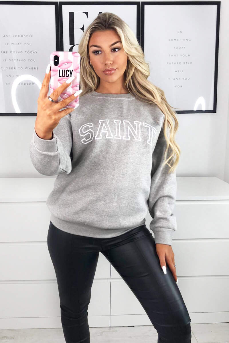 Grey Saint Sweatshirt