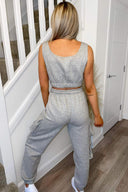 Grey Two Piece Lounge Set