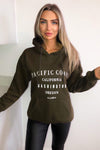 Khaki Pacific Coast Hoodie