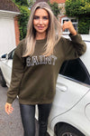 Khaki Saint Sweatshirt