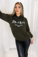 Khaki YSLOVE Oversized Hoodie