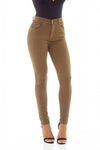 Khaki High Waisted Jeans