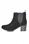 Plain Small  Heeled Back Boot