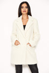 White Teddy Faux Fur Coat