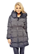 Padded Bomber Belted Coat