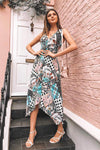 Multi V Neck Maxi Dress