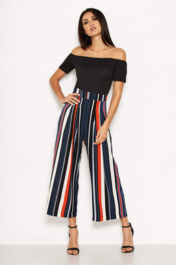 Multi Coloured Off The Shoulder Jumpsuit