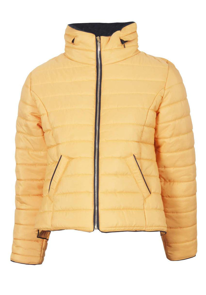 Mustard Puffer Jacket