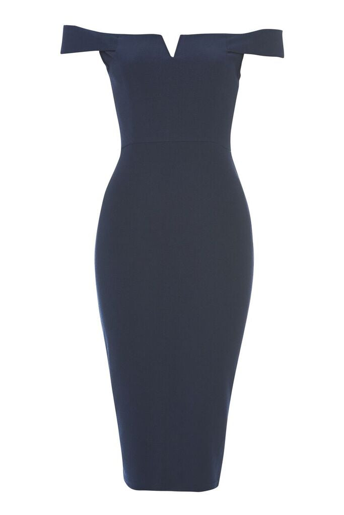 navy bardot bodycon dress Bardot x REVOLVE Martini Midi Dress in Navy