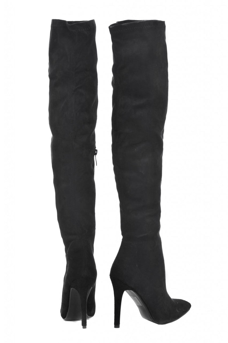 Over The Knee Pointed Boot