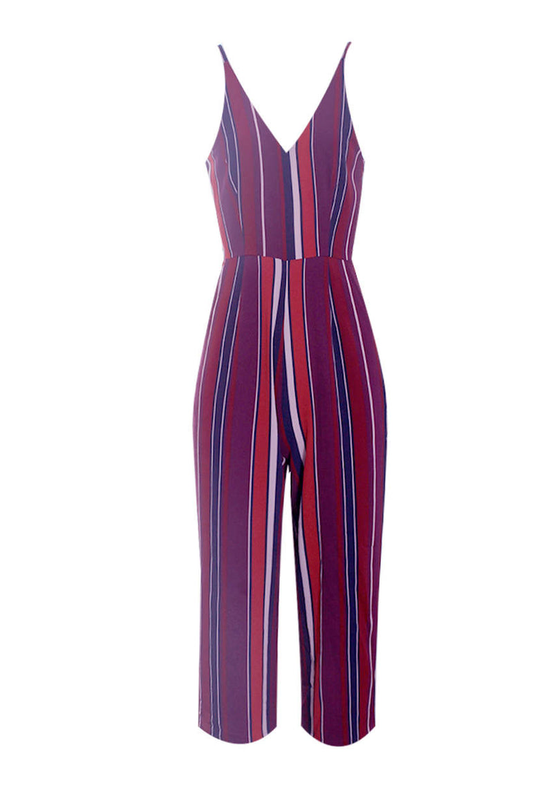 Printed Culotte Jumpsuit