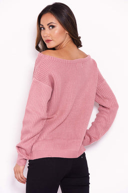 Pink Cosy Jumper