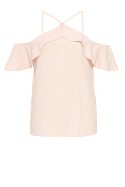 Pink Halterneck Floaty Top