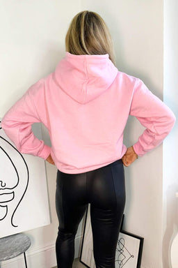 Pink Jadore Oversized Hoodie